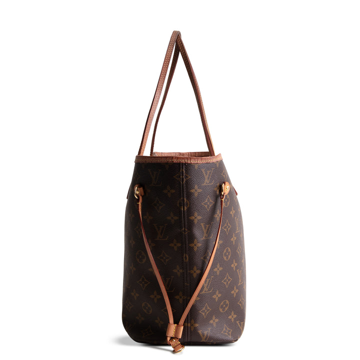 LOUIS VUITTON Monogram Neverfull MM w/ Pouch OUTLET FINAL SALE