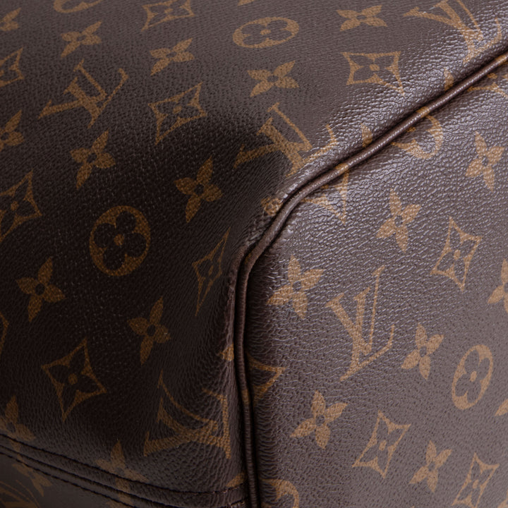 LOUIS VUITTON Monogram Neverfull MM w/ Pouch OUTLET FINAL SALE