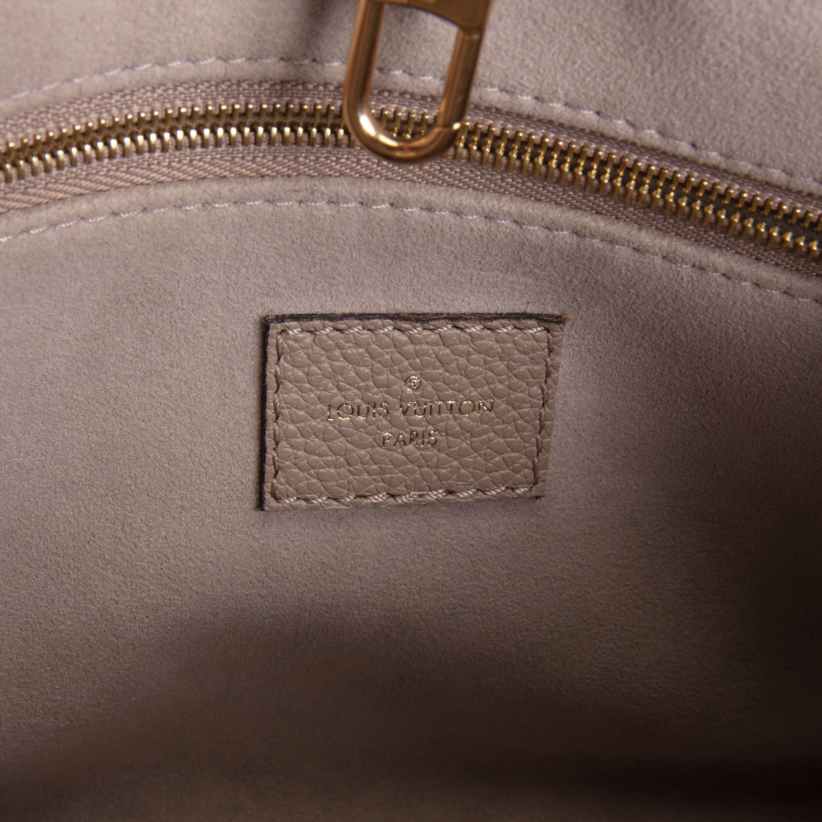 LOUIS VUITTON Monogram Empreinte Bicolor OnTheGo PM - Dove/Cream