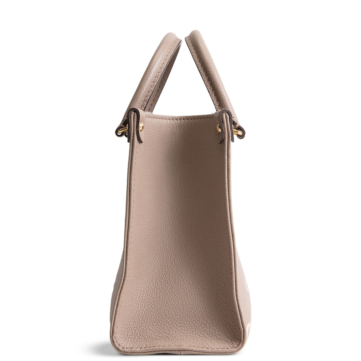 LOUIS VUITTON Monogram Empreinte Bicolor OnTheGo PM - Dove/Cream