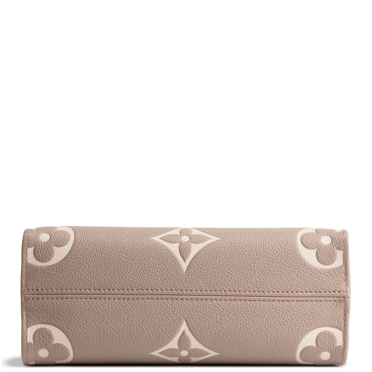 LOUIS VUITTON Monogram Empreinte Bicolor OnTheGo PM - Dove/Cream