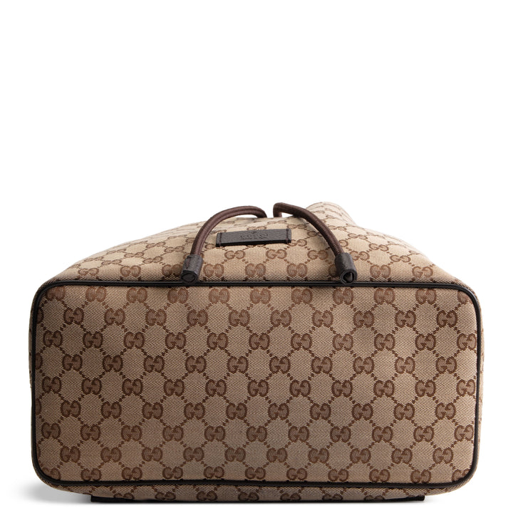 GUCCI GG Canvas Drawstring Backpack