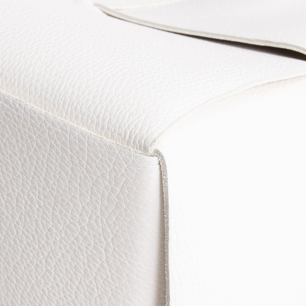 BOTTEGA VENETA Small Arco Maxi Intrecciato Tote - White