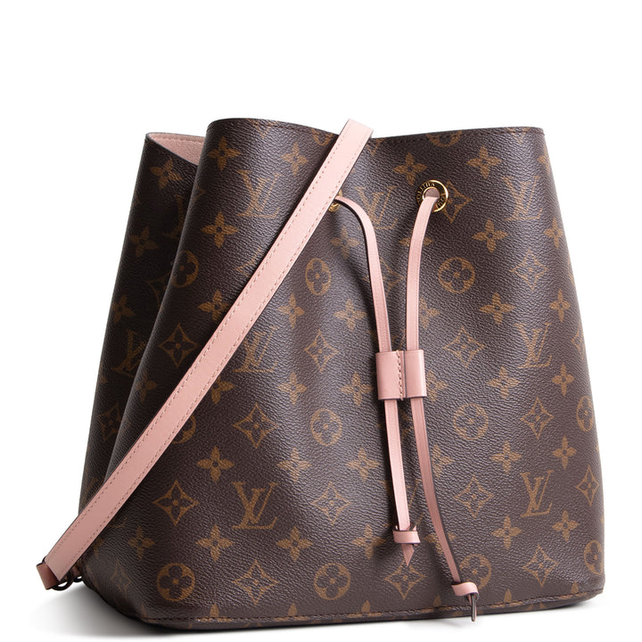 LOUIS VUITTON NeoNoe MM Monogram w/ Pink