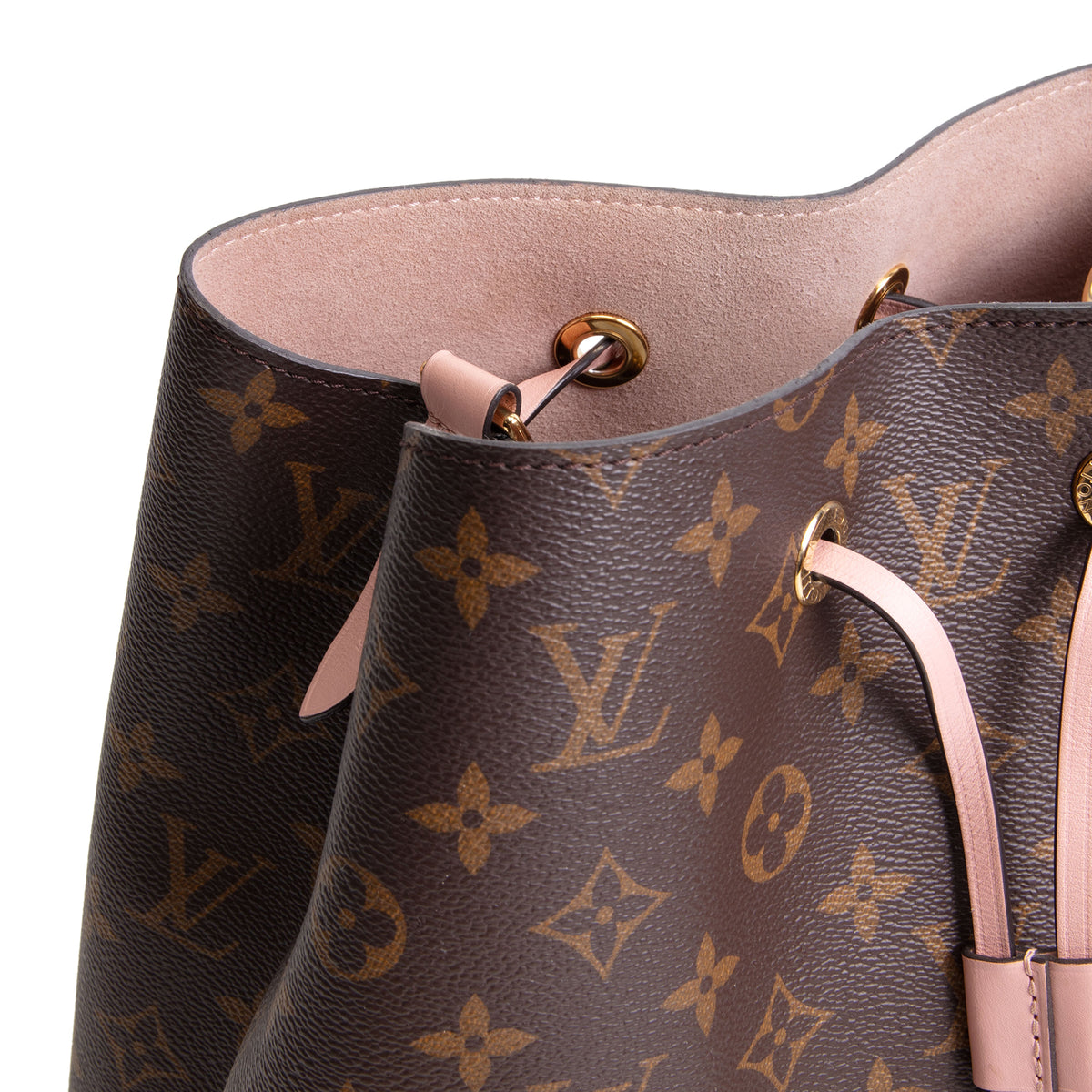 LOUIS VUITTON NeoNoe MM Monogram w/ Pink