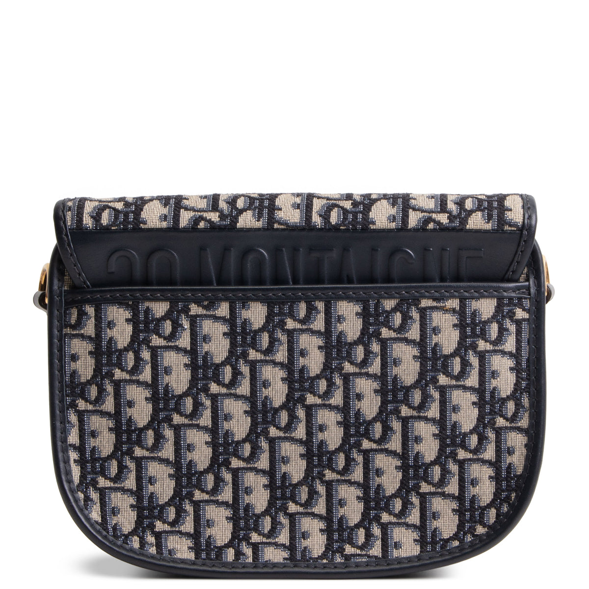 DIOR Medium Blue Oblique Jacquard Bobby Bag