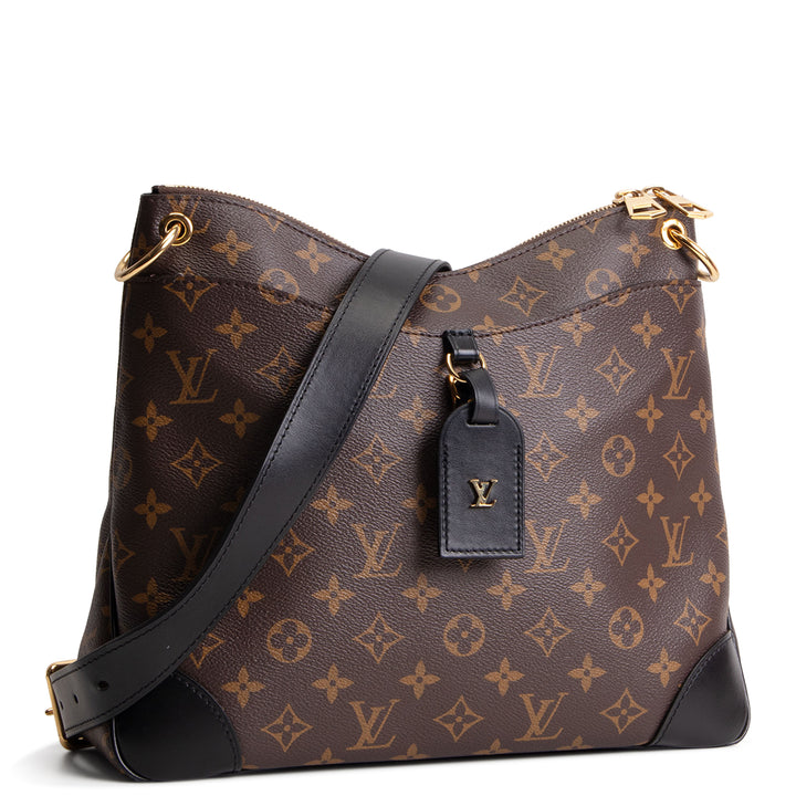 LOUIS VUITTON Monogram Macassar Odeon Messenger MM