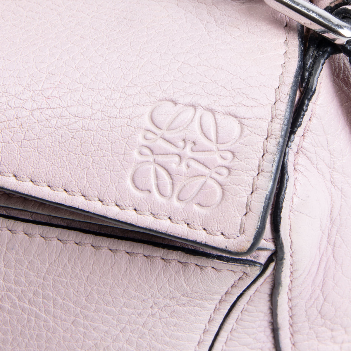 LOEWE Mini Puzzle Bag - Icy Pink