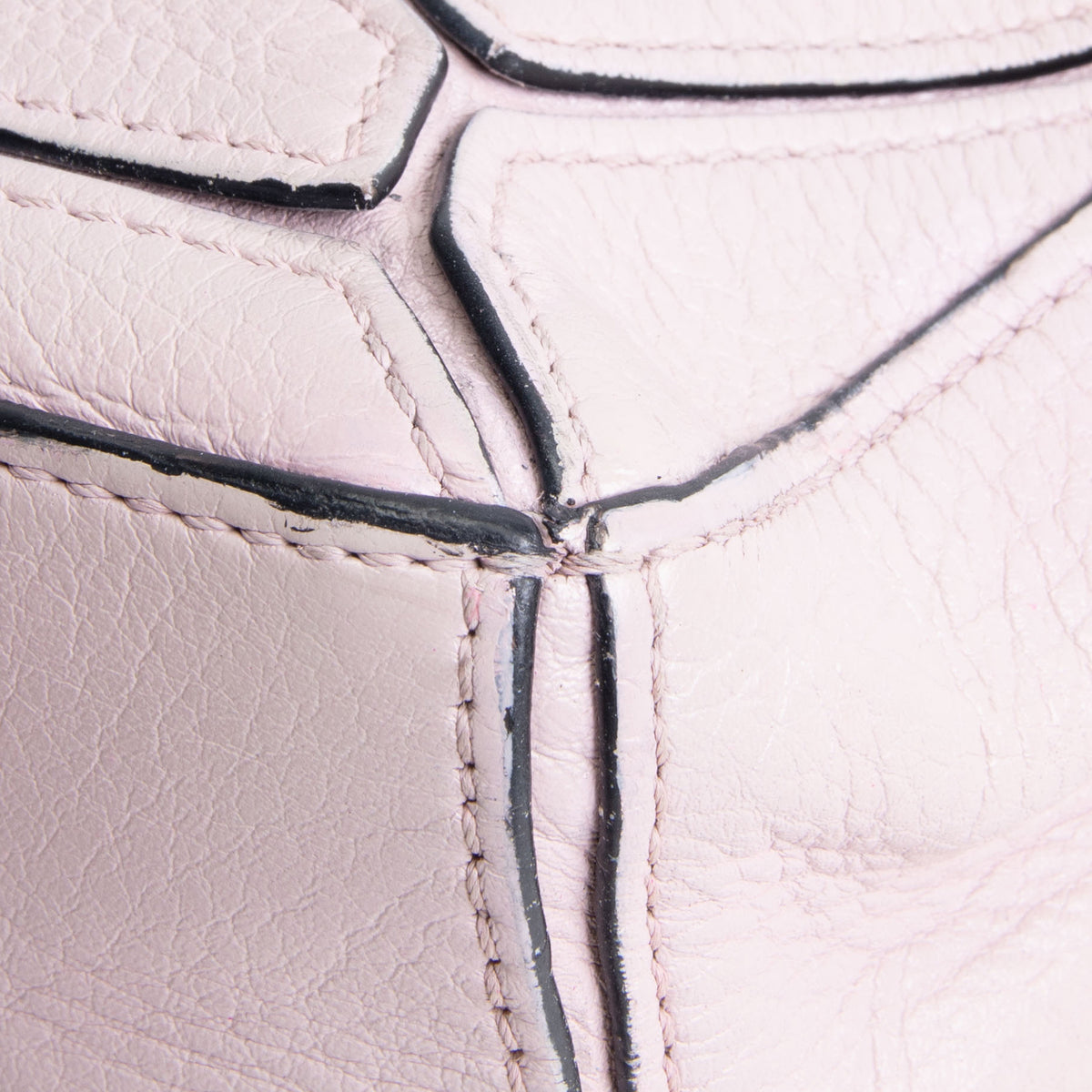 LOEWE Mini Puzzle Bag - Icy Pink