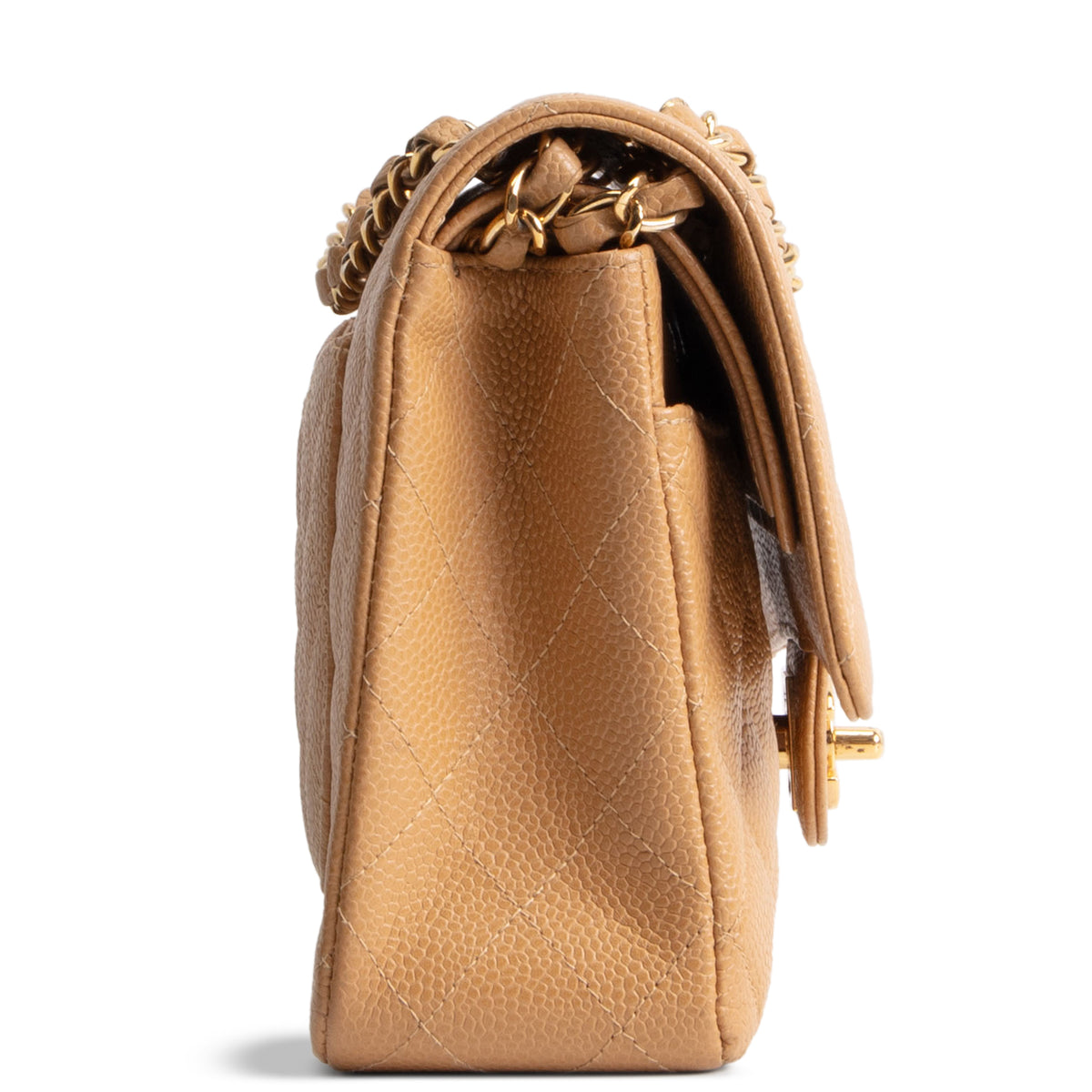 CHANEL Vintage Caviar Quilted Medium Double Flap