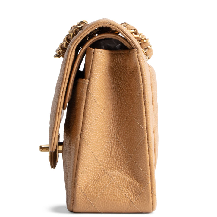 CHANEL Vintage Caviar Quilted Medium Double Flap