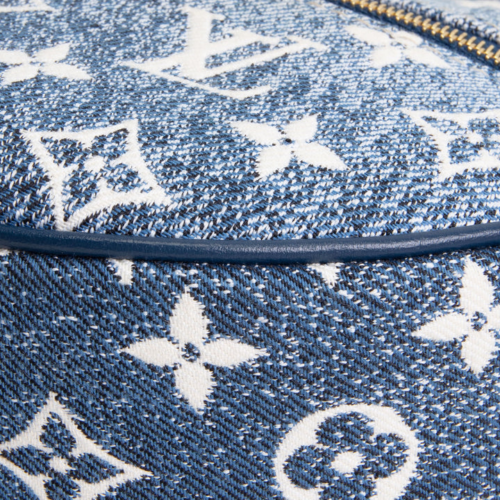 LOUIS VUITTON Monogram Jacquard Denim Loop Bag