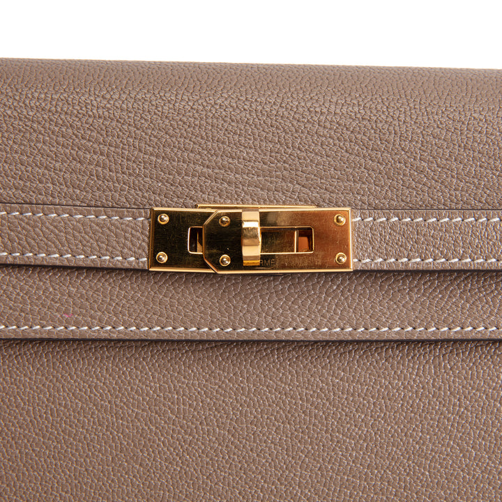HERMES Kelly Wallet To Go - Evercolor