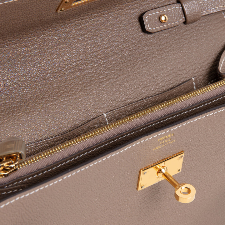 HERMES Kelly Wallet To Go - Evercolor