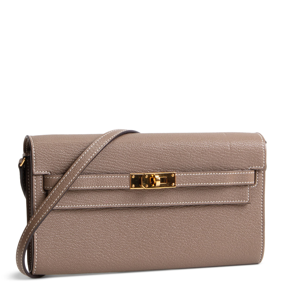 HERMES Kelly Wallet To Go - Evercolor