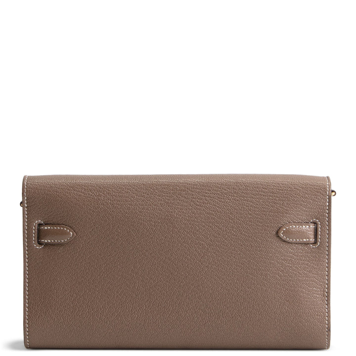 HERMES Kelly Wallet To Go - Evercolor
