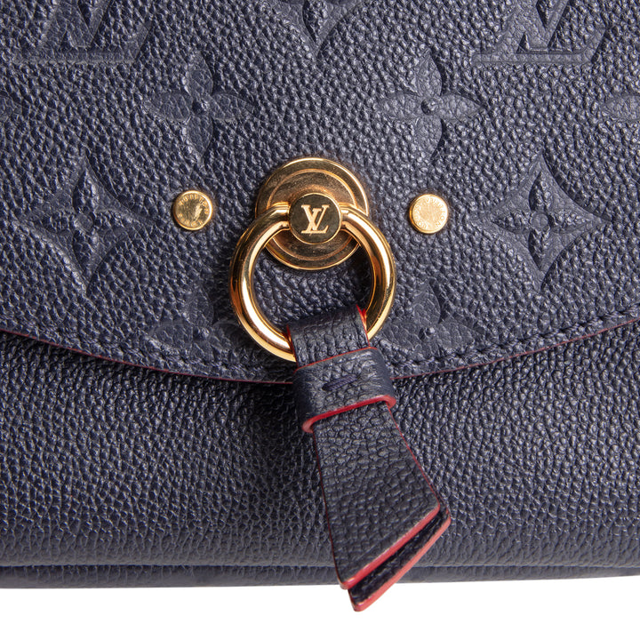 LOUIS VUITTON Empriente Blanche BB Marine Rouge