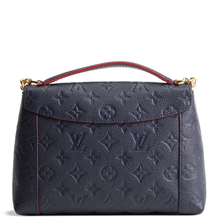 LOUIS VUITTON Empriente Blanche BB Marine Rouge