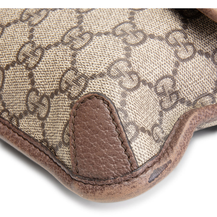 GUCCI GG Supreme Neo Vintage Web Belt Bag OUTLET FINAL SALE