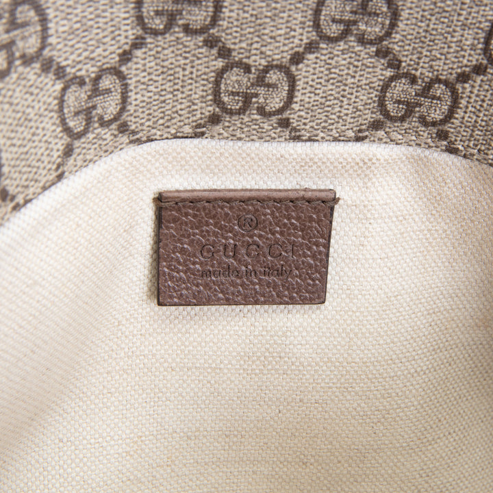 GUCCI GG Supreme Neo Vintage Web Belt Bag OUTLET FINAL SALE
