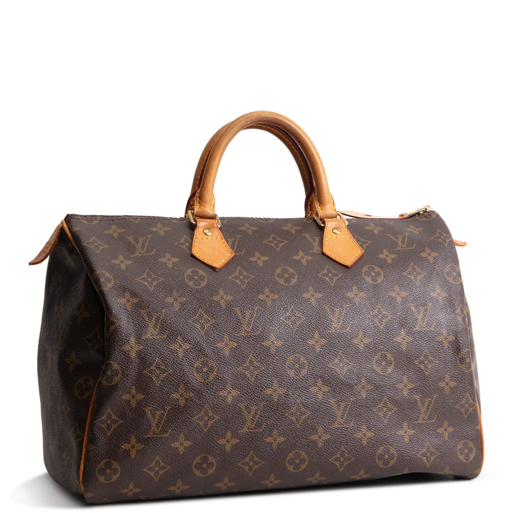LOUIS VUITTON Vintage Monogram Speedy 35