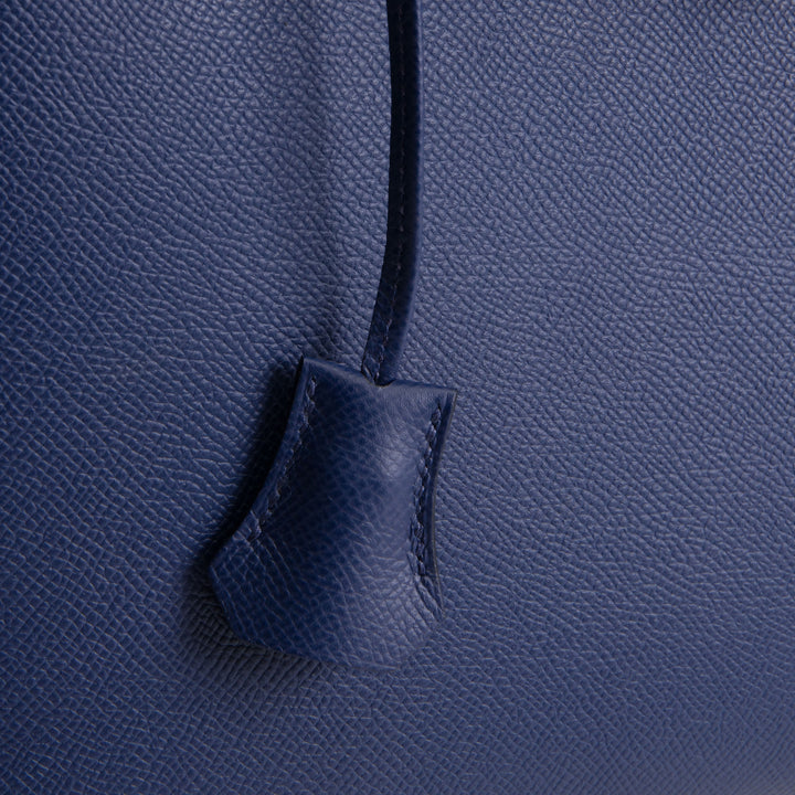 HERMES Kelly 32 Sellier Epsom - Blue