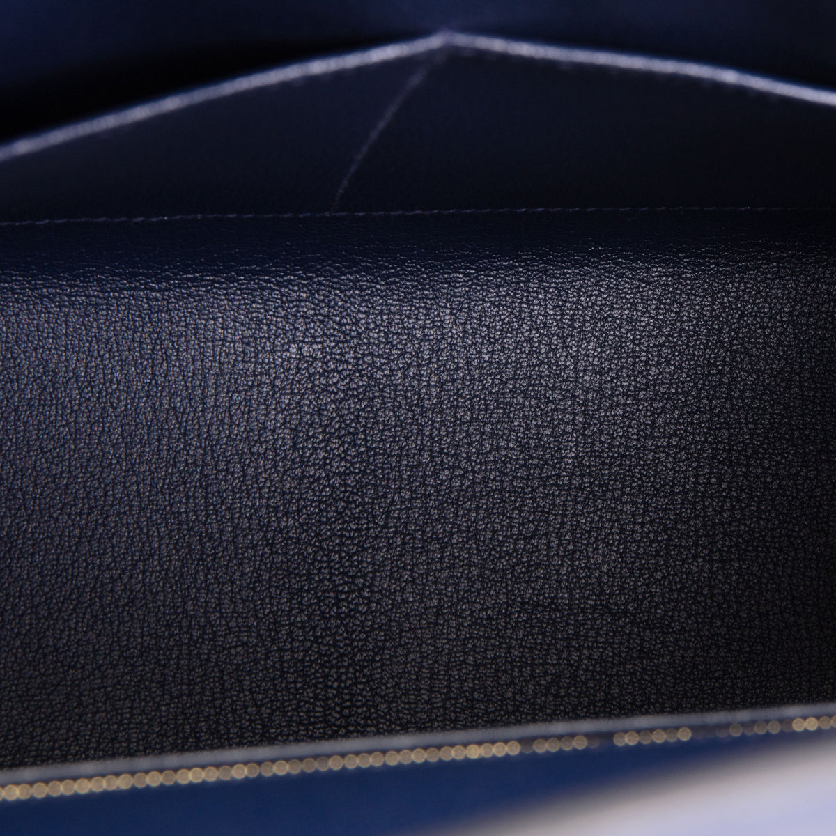 HERMES Kelly 32 Sellier Epsom - Blue