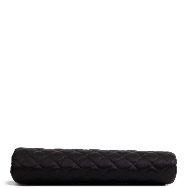 CHANEL Quilted Satin Timeless Clutch