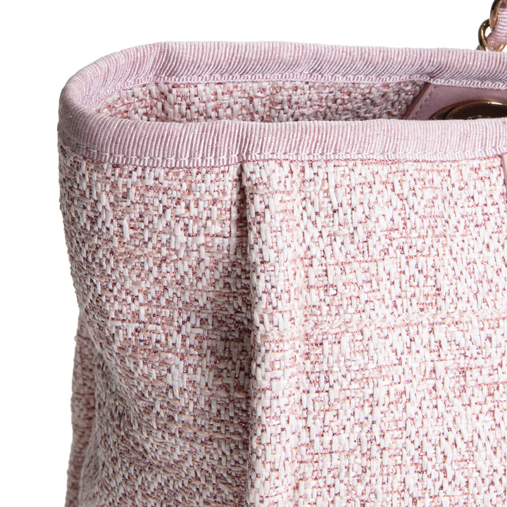 CHANEL Small Deauville Shopping Tote - Pink