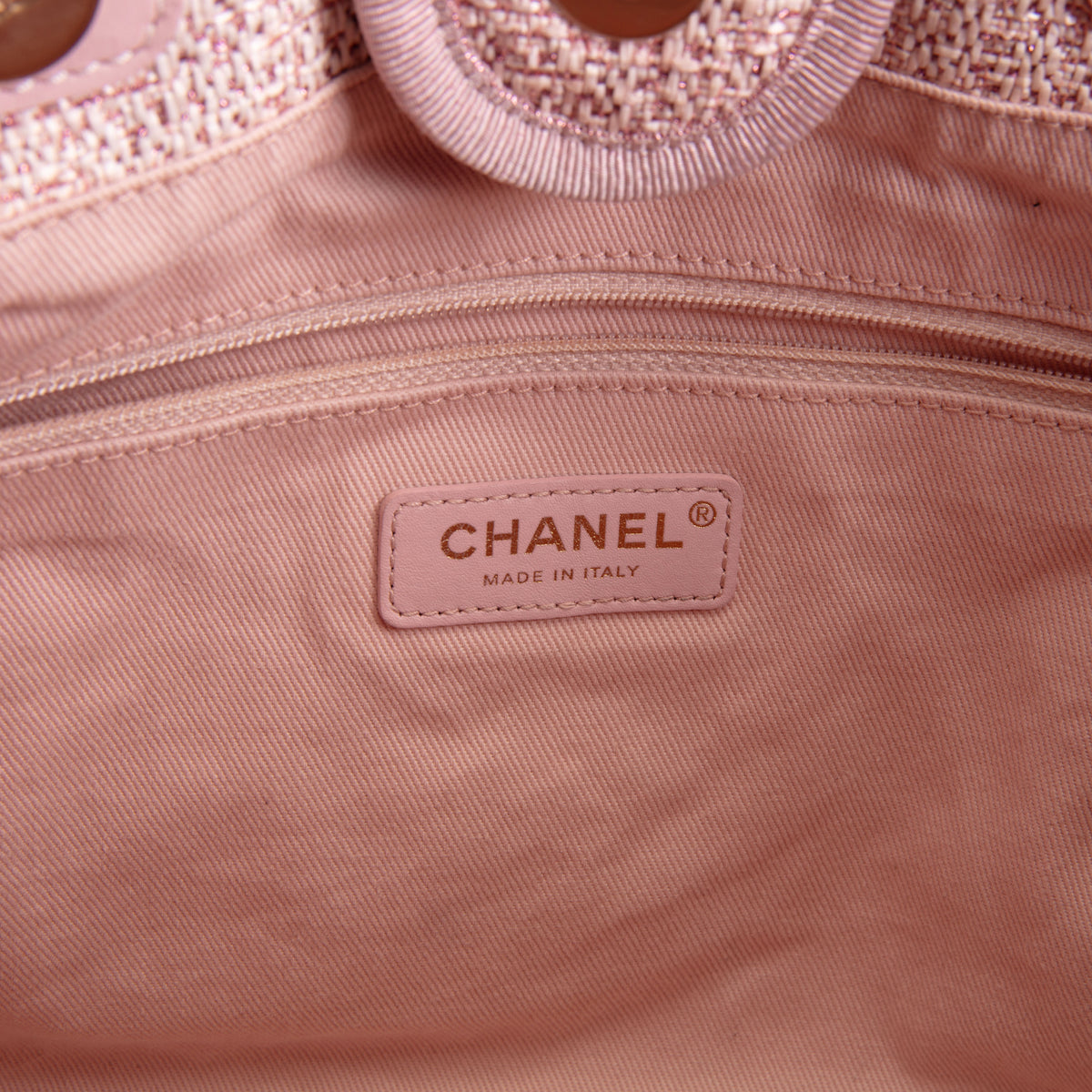 CHANEL Small Deauville Shopping Tote - Pink