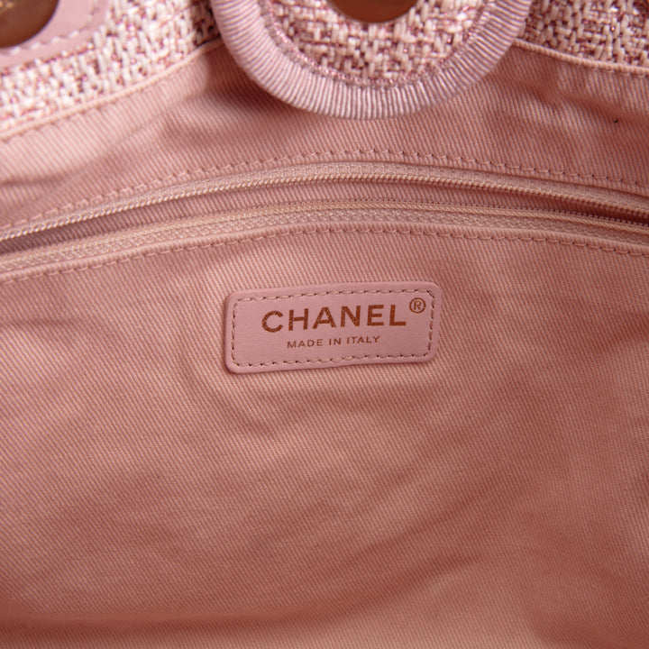 CHANEL Small Deauville Shopping Tote - Pink