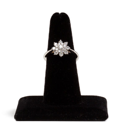 TIFFANY & CO. Flower Diamond Ring - FINAL SALE