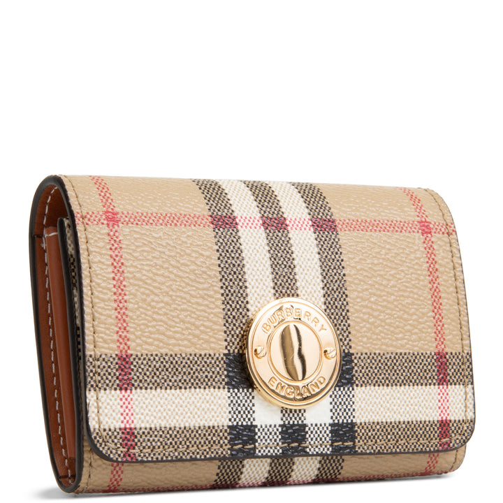 BURBERRY Compact Cardholder w/ Chain
