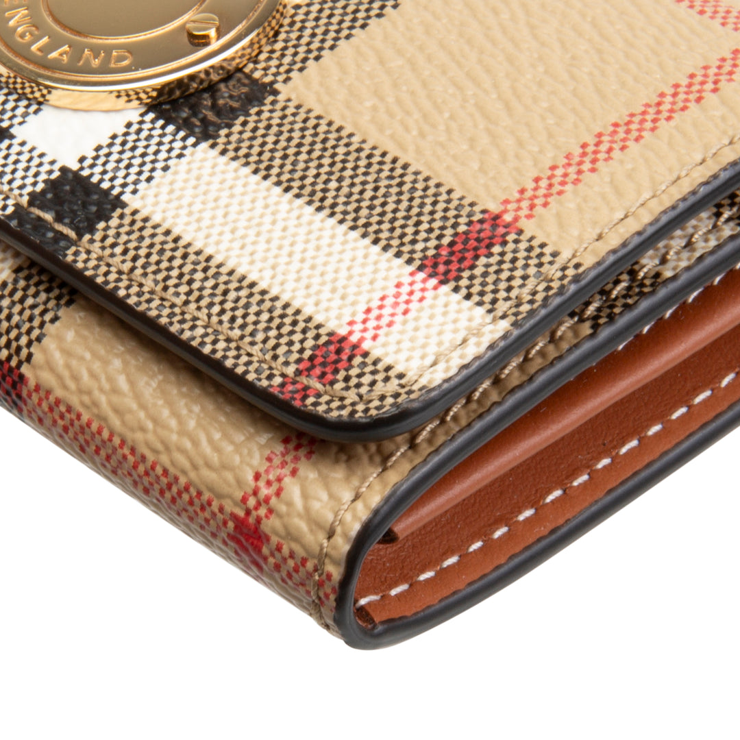 BURBERRY Compact Cardholder w/ Chain