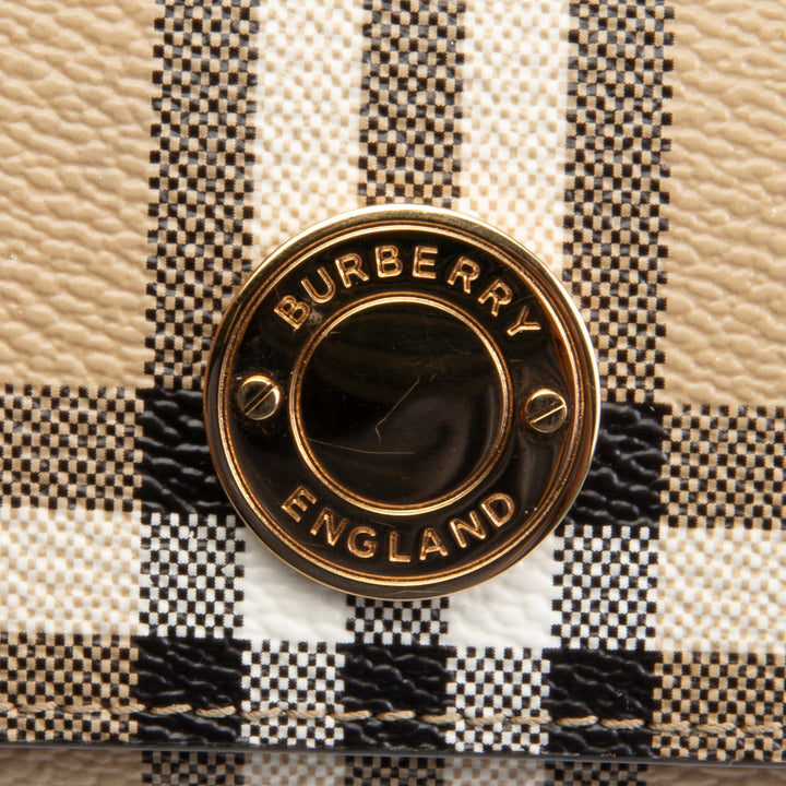 BURBERRY Compact Cardholder w/ Chain