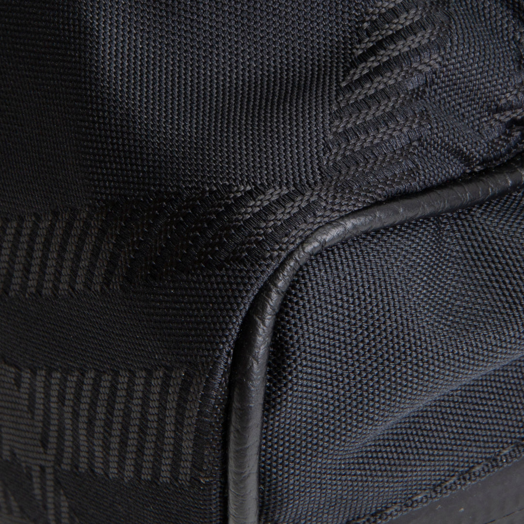 BURBERRY Nylon Jacquard Messenger Bag - Black