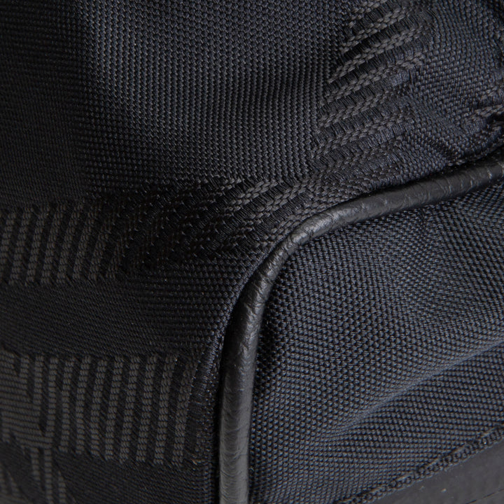BURBERRY Nylon Jacquard Messenger Bag - Black