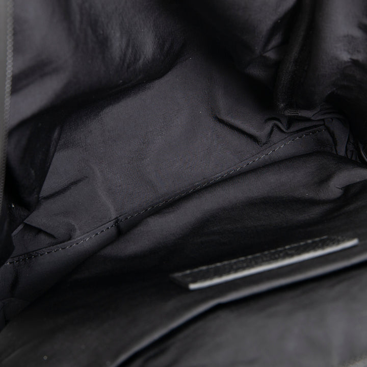 BURBERRY Nylon Jacquard Messenger Bag - Black