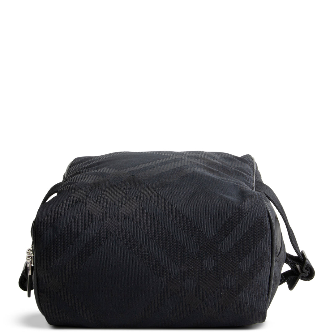 BURBERRY Nylon Jacquard Messenger Bag - Black