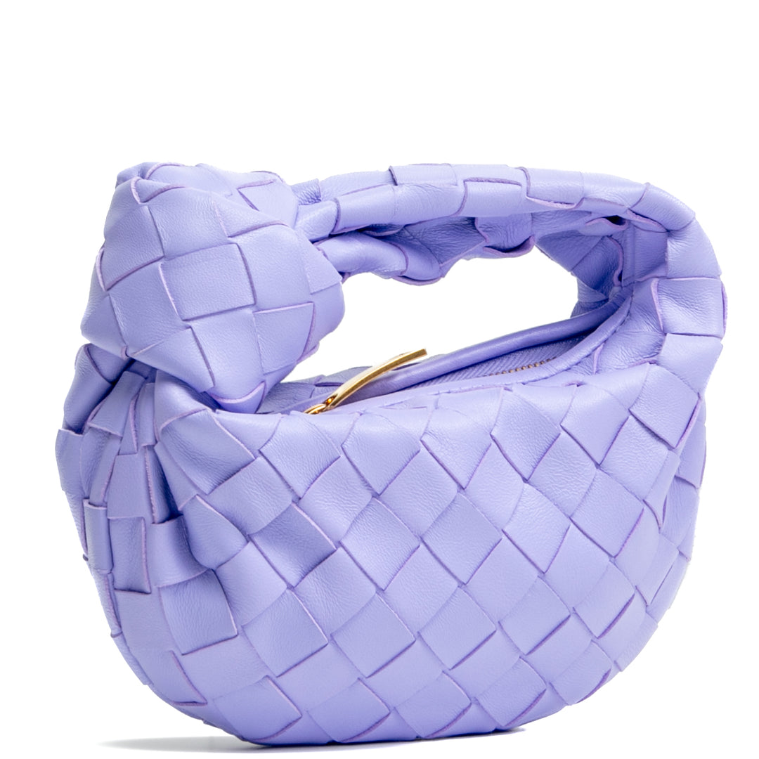 Bottega Veneta Intrecciato Candy Jodie-Lavendel