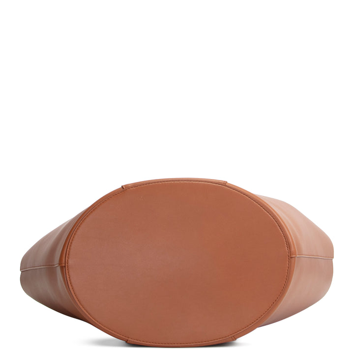 BOTTEGA VENETA Basket Tote w/ Pouch - Brown