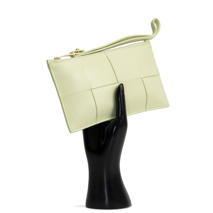BOTTEGA VENETA Maxi Intrecciato Wristlet Pouch