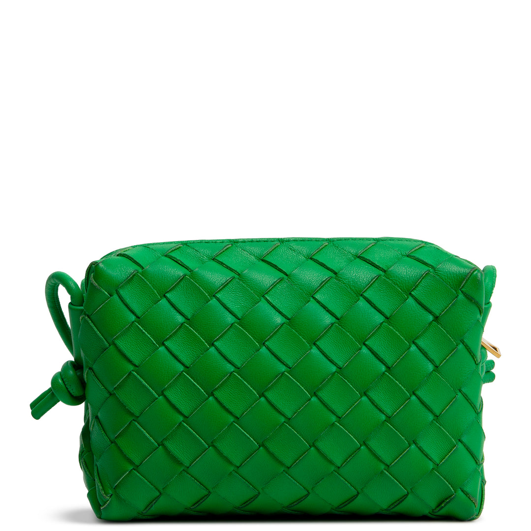 BOTTEGA VENETA Mini Loop Crossbody - Parakeet Green