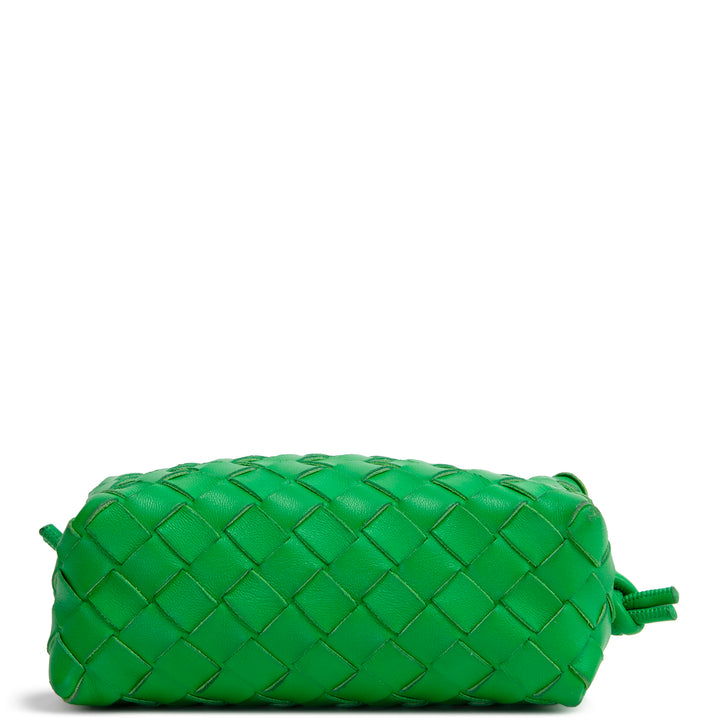BOTTEGA VENETA Mini Loop Crossbody - Parakeet Green