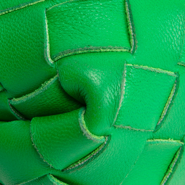 BOTTEGA VENETA Mini Loop Crossbody - Parakeet Green