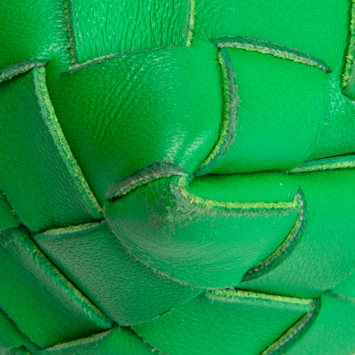 BOTTEGA VENETA Mini Loop Crossbody - Parakeet Green