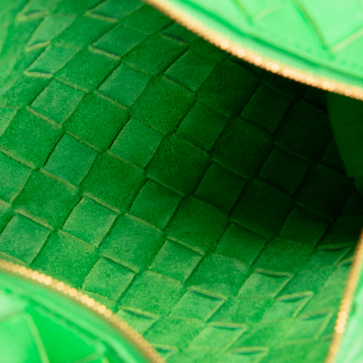 BOTTEGA VENETA Mini Loop Crossbody - Parakeet Green