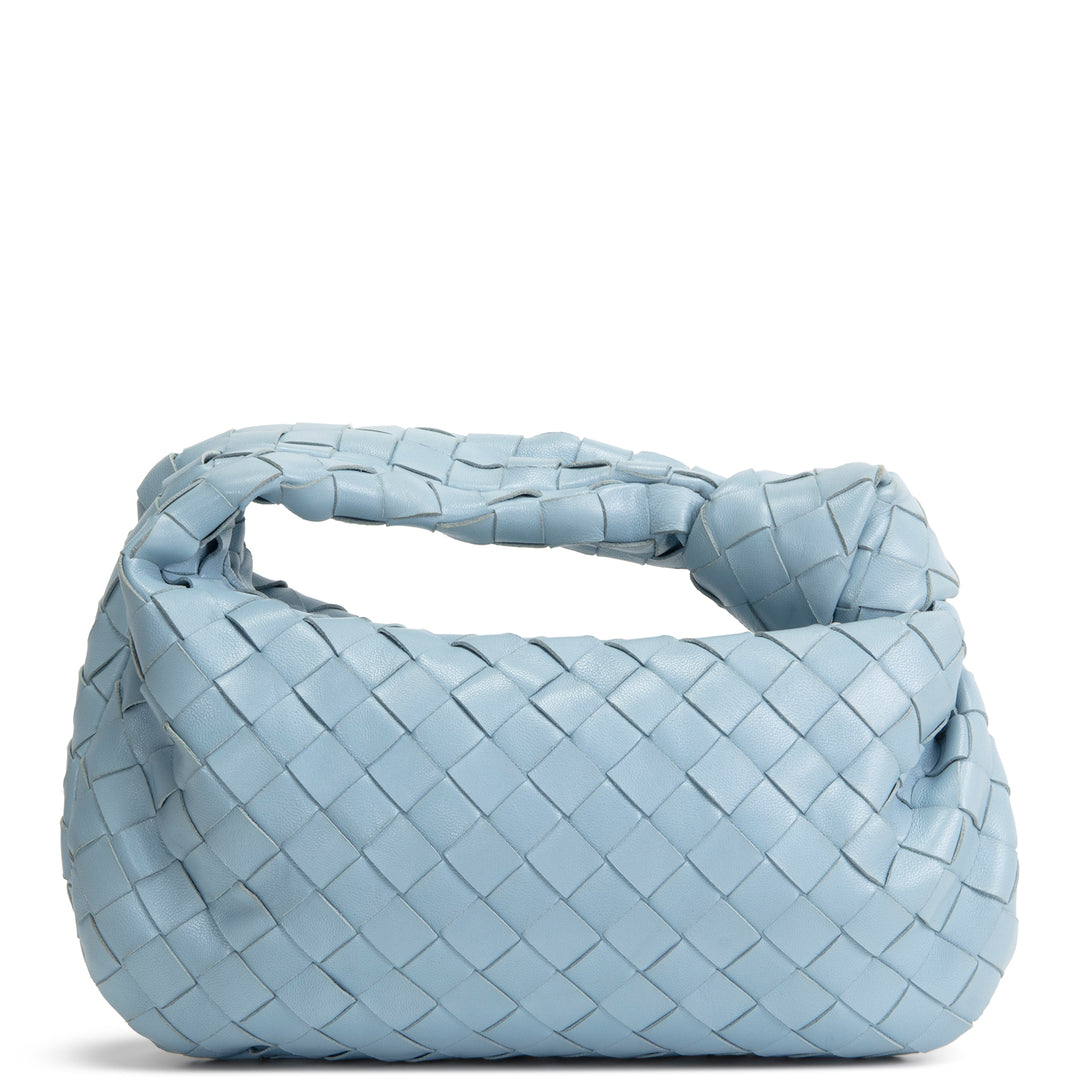 BOTTEGA VENETA Intrecciato Mini Jodie - Light Blue