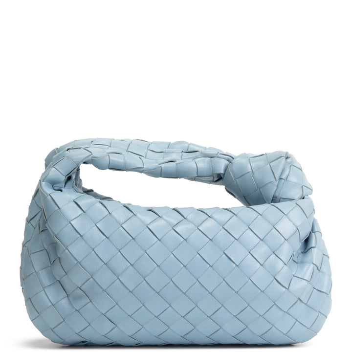 BOTTEGA VENETA Intrecciato Mini Jodie - Light Blue