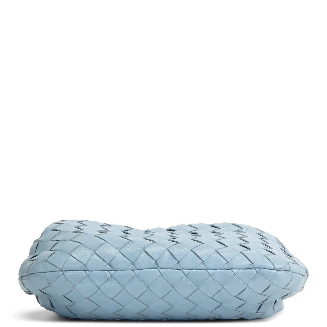 BOTTEGA VENETA Intrecciato Mini Jodie - Light Blue